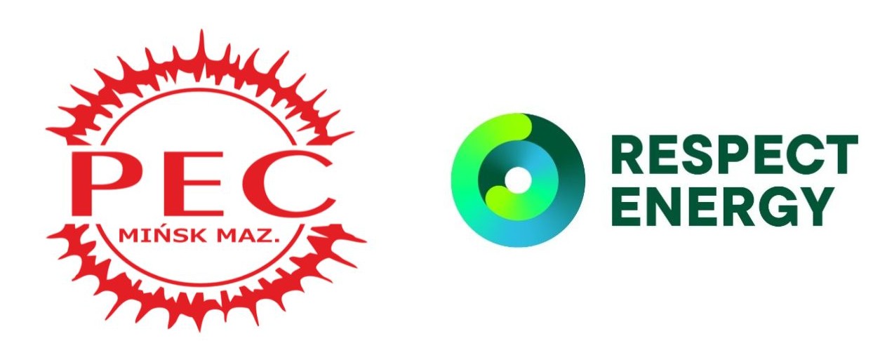 Logotypy PEC i Respect Energy