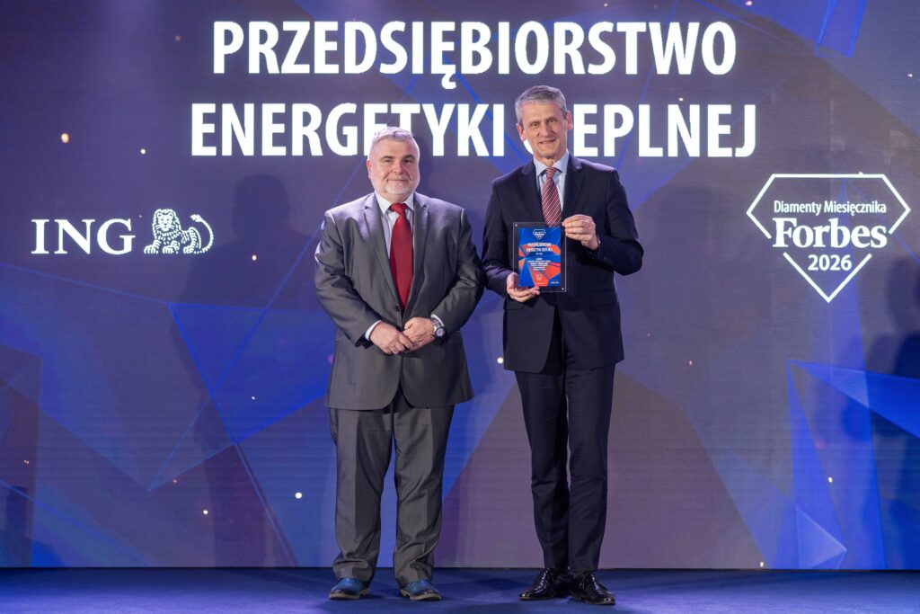 Zdjęcie z odbioru wyróżnienia Diamenty Forbsa 2026